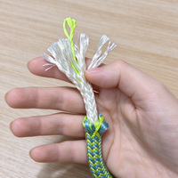 Corde tressée multi-brins à faible MOQ, corde robuste résistante aux déchirures, corde en nylon résistante à l'abrasion pour l'arrimage et le bricolage