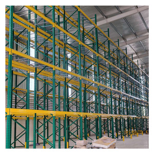 Double Deep Beam Industrial Pallet Warehouse Storage Steel Pallet <b>Rack</b> Heavy Duty Selective Pallet Racking System - Product Image 1