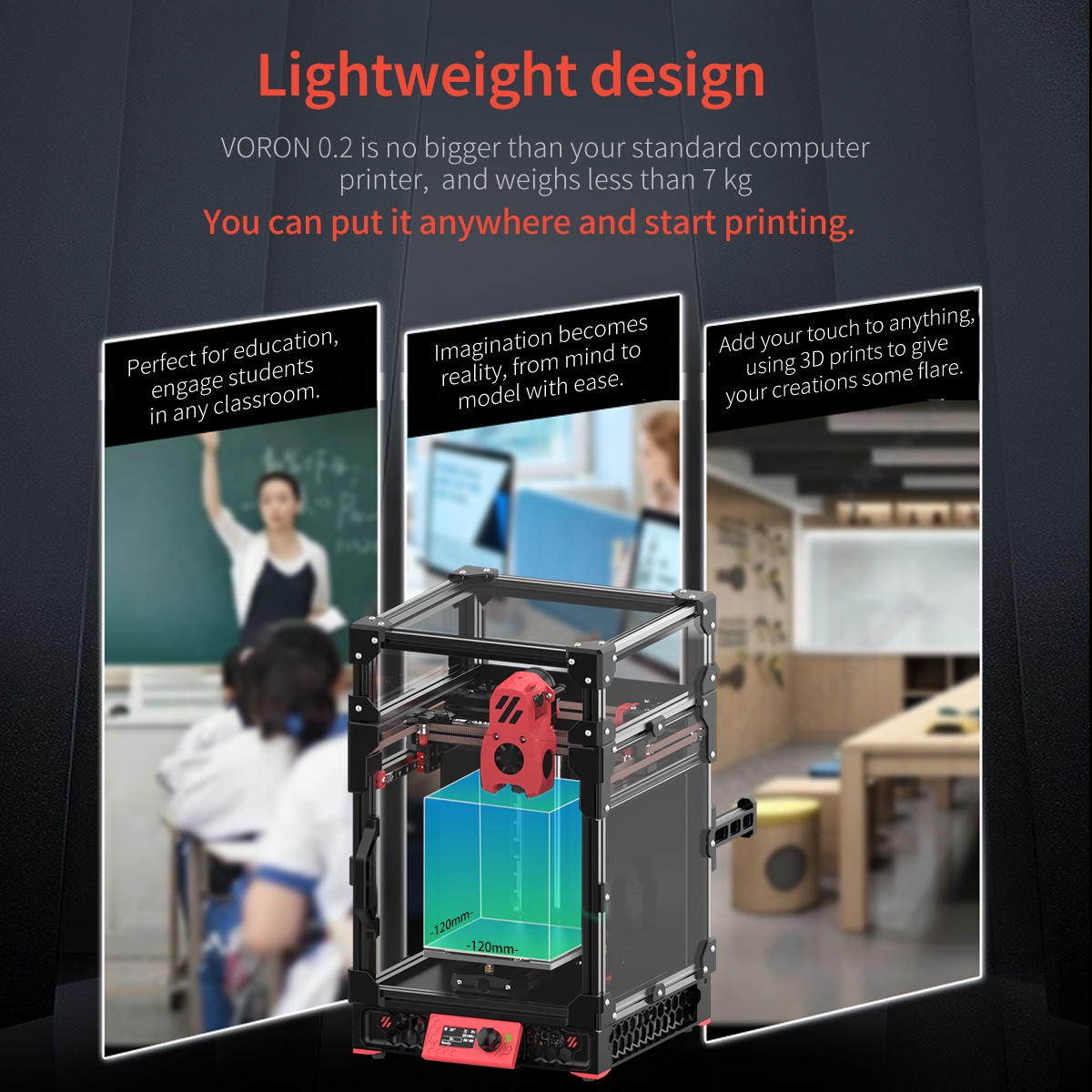 Voron 0.2 3D Printer Kit - High Precision FDM DIY Printer