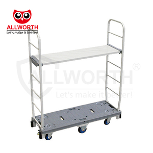 Fácil de montar Marco fuerte Plataforma de zinc Apilamiento Tipo Logístico <span class=keywords><strong>U</strong></span> Barco Carro de mano Carro Delgado - Product Image 1