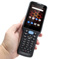 Teléfono Resistente Ip65 a Prueba de Agua y Golpes, Pantalla de 3.5 Pulgadas, V350 Android 12, Teclado Qwerty T9, Lector de Códigos de Barras 2D Lte