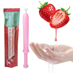 Factory Price OEM Adult Passion Fruit Flavor Jelly Water Based Sex Lubricant Intimate Gel Lube OEM Customizable