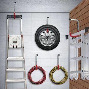 Treo Tường Nhiệm Vụ Nặng Nề Lưu Trữ Nhà Để Xe Móc Thang Móc Cho Nhà Để Xe - Product Image 3