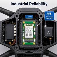 Módulo de Router Industrial 4G LTE M400D con RS232 y Ethernet Dual, Chipset Qualcomm, Solución de Gateway M2M IoT