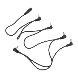 Alimentation électrique pour pédale d'effets de guitare 1 à 5, répartiteur 5 voies, prise coudée, câble d'alimentation pour pédale d'effets - Product Image 5