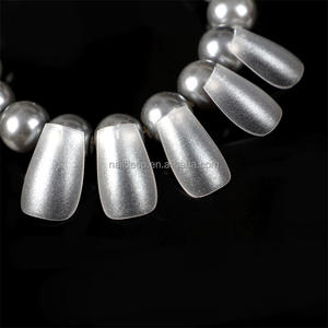 Appuyez sur les ongles court cercueil/carré <span class=keywords><strong>faux</strong></span> ongles rose nacré mat <span class=keywords><strong>faux</strong></span> ongles Art pour femmes et filles 6 couleurs - Product Image 3