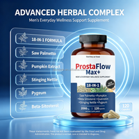 Complexe Herbal Premium de Palmier Nain en Capsules – Extrait Multi-Plantes pour le Soutien Nutritionnel de la Prostate Masculine