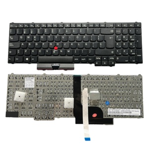 Mới Cho Thinkpad P50 P51 P70 SP Tây Ban Nha Bố Trí Kích Thước Đầy Đủ Siêu Mỏng Máy Tính Xách Tay Bàn Phím <span class=keywords><strong>PS</strong></span>/<span class=keywords><strong>2</strong></span> Giao Diện Trong Kho - Product Image 1