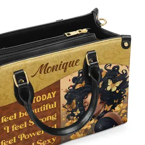 Tecnología <span class=keywords><strong>de</strong></span> impresión <span class=keywords><strong>de</strong></span> transferencia <span class=keywords><strong>de</strong></span> calor digital para bolsos <span class=keywords><strong>de</strong></span> PU para mujer <span class=keywords><strong>Hoy</strong></span> siento hermosos bolsos casuales con estampado - Product Image 5