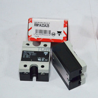 Carlo Gavazzi RM1A23A25 Relay Solid State Fase Tunggal 25A 24-265VAC Zero-Cross 20-280VAC/22-48VDC Panel Kontrol Mount SSR