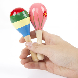 Sandhammer, giocattolo per bambini, Orff, strumento a percussione per neonati e bambini, Sandball, strumento ausiliario per l'insegnamento della musica in legno - Product Image 2