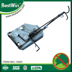 Granja de jardín al aire libre Control de plagas de metal sólido Hojalata en baño caliente Trampa para ratones y topos Atrapar ratones - Product Image 3