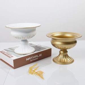 Pot Bunga Besi Tempa Gaya Eropa JHMJ Model <span class=keywords><strong>DR</strong></span>-240091 Grosir Ekspor Cina Dekorasi Pernikahan Retro - Product Image 2