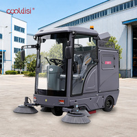Balayeuse KDS-S13 avec voie de nettoyage de 2300 mm, aspiration puissante, caméra arrière haute définition pour chantier de construction