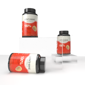 สุขภาพซูเปอร์ฟู้ด Hericium Erinaceus สิงโตแผงคอสารสกัดจากแคปซูลที่มีแบรนด์ของคุณเอง - Product Image 1