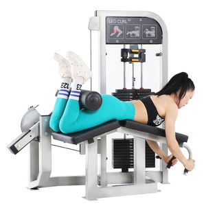 Máquina de extensión de piernas y <span class=keywords><strong>curl</strong></span> de piernas en decúbito, equipo comercial con selección de pin, para venta al por mayor - Product Image 2