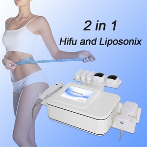 Appareil HIFU portable 2-en-1, construction en plastique, puissance 300W, écran tactile LCD 8 pouces pour lifting du visage, raffermissement de la peau et du corps - Product Image 2