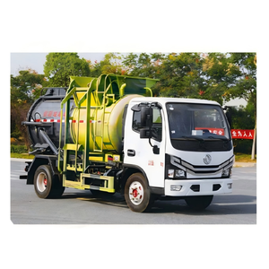 รถบรรทุกเก็บขยะในครัว 8 คิว รถขนส่งขยะอาหาร รับผลิตตามแบบ OEM รถบรรทุกขยะอาหารแบบกำหนดเองได้ - Product Image 3