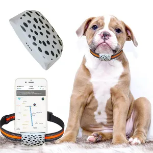 Ultimo IP67 GPS impermeabile collare per cani Tracker G18 in tempo reale dispositivo di localizzazione GPS per animali domestici con APP Mobile gratuita