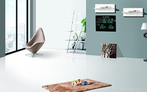 XINTAI XINTEST HT-2008 เครื่องวัด CO2 แบบพกพาเครื่องตรวจวัดอากาศ Ppm ดิจิตอลติดผนังเครื่องตรวจจับก๊าซในร่มเครื่องวัด C02 - Product Image 5