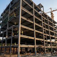 Edificio de Apartamentos Moderno con Estructura de Acero, Sistema Prefabricado con Aislamiento Térmico para el Hogar