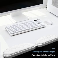Repose-poignet en mousse à mémoire de forme en forme de nuage pour la souris d'ordinateur de bureau