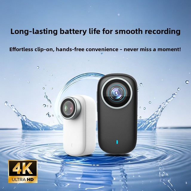 4K Ultra HD Waterproof 30m Portable Thumb Camera Wearable Video Recorder Riding Cycling Conference Outdoor Sport Mini Action