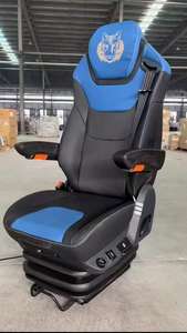 Siège de camionneur à suspension pneumatique confortable de haute qualité avec ventilation tropicale chauffante, valve d'air, siège de camion avec massage - Product Image 2