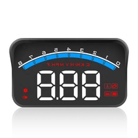 M6S OBD Head-up Display LED de 3.5" con Velocímetro, RPM, Voltímetro, Temperatura, Alarma de 4 Etapas, PnP, Chip Novatek, Antideslumbrante