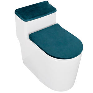 Funda <span class=keywords><strong>de</strong></span> Asiento <span class=keywords><strong>de</strong></span> <span class=keywords><strong>Inodoro</strong></span> <span class=keywords><strong>de</strong></span> Piel <span class=keywords><strong>de</strong></span> Zorro Plateado, Juego <span class=keywords><strong>de</strong></span> Asientos <span class=keywords><strong>de</strong></span> <span class=keywords><strong>Inodoro</strong></span> Elásticos Reemplazables en Gris y Negro, Decoración <span class=keywords><strong>de</strong></span> Baño - Product Image 5