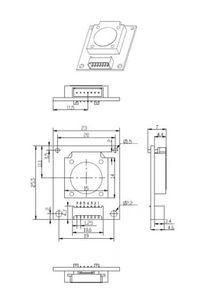 City Electrochemical O3 <strong>Sensor</strong> Module Ze25-O3 Ozone <strong>Sensor</strong> Module Electromagnetic Ozone <strong>Sensor</strong> - Product Image 6