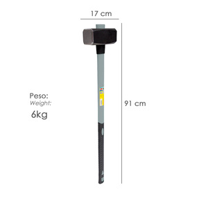 Martello in Fibra di Vetro con Manico, 6 Kg. - Product Image 3