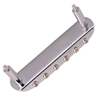 Pont de guitare en métal chromé JM pour guitares de style Jmaster Mustang, accessoires de guitare NEUF