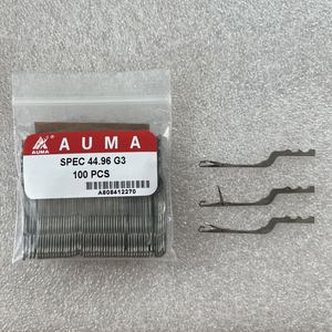 Aiguille à ressort <span class=keywords><strong>Karl</strong></span> Mayer 46.60 Raschel 44.96 en acier métallique, pièces détachées pour machines à tricoter, état neuf ou d'occasion - Product Image 1