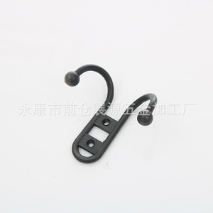 Zinc Alloy Door <b>Hook</b> Wall Mounted Contemporary Style Robe <b>Hook</b> For <b>Bathroom</b> Bedroom Furniture Hardware Accessory - Product Image 2
