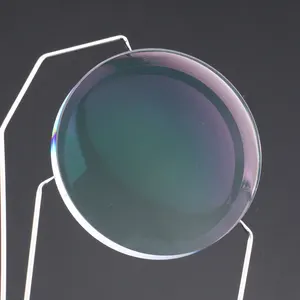 Rápida entrega, venda quente 1.56 hmc verde revestimento óptico lente de óculos