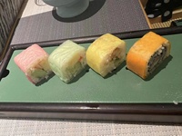 Vente en gros d'enveloppes de soja colorées Peau de tofu colorée Feuilles de tofu Feuilles de caillé Peau de haricot pour la fabrication de sushis et l'approvisionnement en exportation