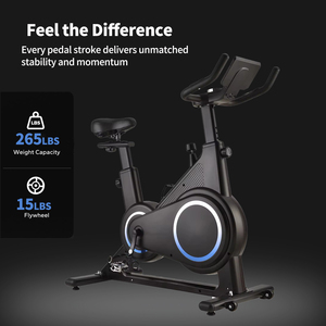 屋内運動スピンバイクプロ磁気ジム家庭用ユニセックススチール商用フィットネススピニングバイク - Product Image 5