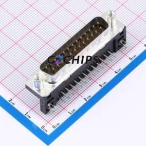 D25P33E4GV00LF D-Sub/VGA Connector Through hole Component (THT) Connector - Product Image 1