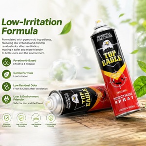 Aerosol insecticida disponible en varias capacidades, con fragancia a limón o sin perfume opcional. - Product Image 5