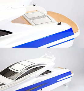 Barco <span class=keywords><strong>de</strong></span> <span class=keywords><strong>gasolina</strong></span> eléctrico con control remoto Grand Princess 1305Z-F <span class=keywords><strong>de</strong></span> 1,3 M con motor sin escobillas <span class=keywords><strong>de</strong></span> casco <span class=keywords><strong>de</strong></span> fibra <span class=keywords><strong>de</strong></span> vidrio 300A ESC TFL Hobby RC Yacht - Product Image 5
