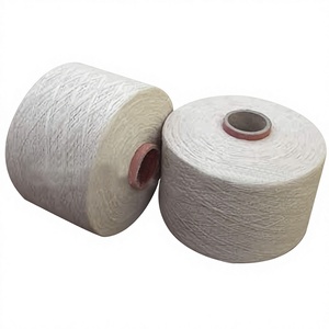 High-grade Soft Regenerated Material Hand Knitting 35% Recycled Cotton/Polyester <b>Blend</b> Open End OE Dyed Cotton Melange Yarn - Product Image 1