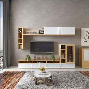 <b>Modern</b> Style Acoustic Optimized <b>TV</b> <b>Stand</b> 30% Bass Resonance Reduction Solid Wood for Home Furniture and Living Room - Product Image 1