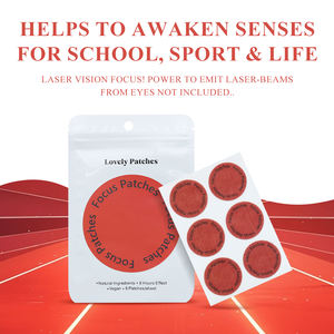 지속적인 집중력과 추진력을 위한 부직포 포커스 패치 - 열정, 명료함, 균형 잡힌 에너지 지원 (24개 패치) - Product Image 2