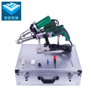 Пластиковый сварочный аппарат для ремонта, 110 В/220 В, сварочный аппарат для экструзии горячим воздухом, для геомембраны HDPE