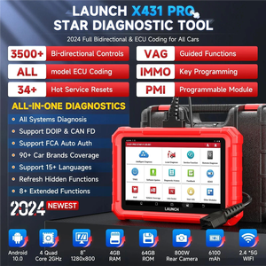 เครื่องมือวินิจฉัยรถยนต์เครื่องสแกน OBD2สำหรับ X431รุ่น Pro Star Upgrade canfd doip ECU Coding <span class=keywords><strong>37</strong></span> + ฟังก์ชั่นการบริการเครื่องสแกน - Product Image 2