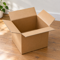 Boîtes rigides en carton ondulé kraft personnalisées pour l'expédition, emballage pour vêtements, chaussures, boîte d'expédition pour avion, épaissies, recyclables, haut de gamme