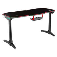 Table multifonctionnelle 140x60x75 Cm, chaise de bureau d'ordinateur de jeu, pied réglable, meilleur bureau d'ordinateur de jeu