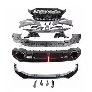Diffuseur Lèvre Arrière de Kit Carrosserie pour Audi A3 S3 8Y Conversion en RS3 Modification de Lèvre de Pare-Chocs Pièces Automobiles 2020-2024 - Product Image 1