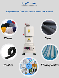 İki sensör 1 yıl garanti plastik MFI test cihazı ile 220V LCD ekran eriyik akış indeks test edici makinesi - Product Image 3